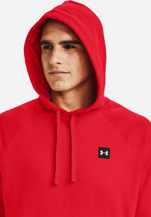Under Armour - Ua rival fleece hoodie - red 