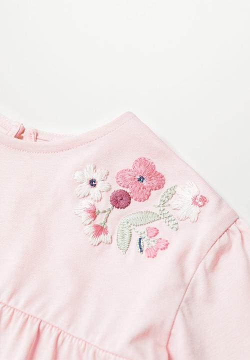 MANGO - Eli long sleeve tee - pink