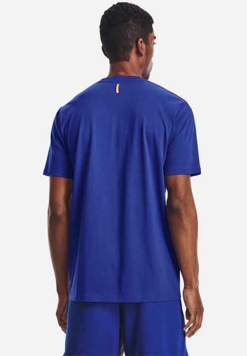 Under Armour - Curry undrtd splash tee - blue