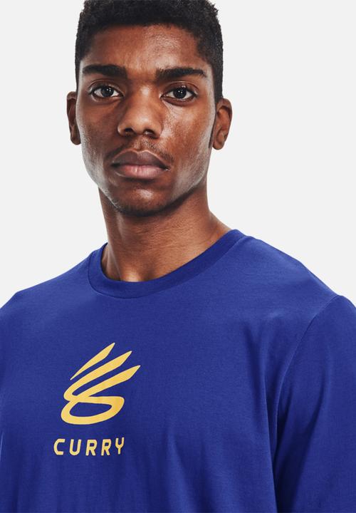 Under Armour - Curry undrtd splash tee - blue