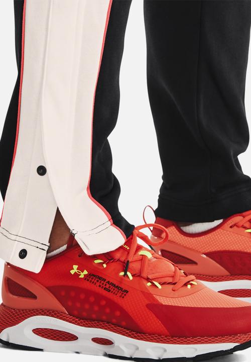 Under Armour - Ua rival flc amp snap pant - black & white