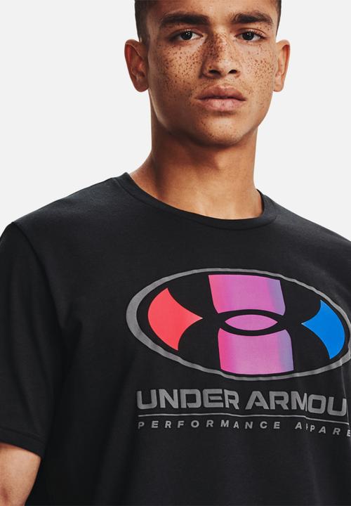 Under Armour - Ua multi colour lockertag short sleeve - black 