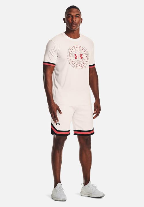Under Armour - Ua crest short sleeve  - white 