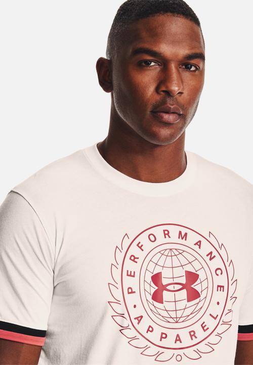 Under Armour - Ua crest short sleeve  - white 