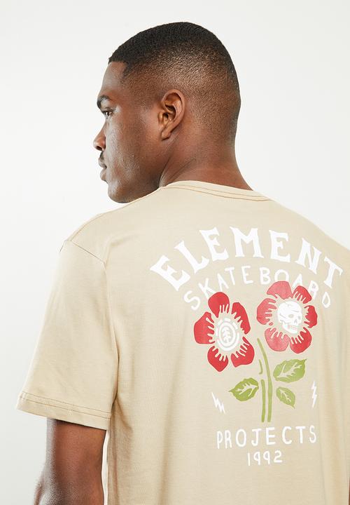 Element - Simple truth short sleeve tee - brown 