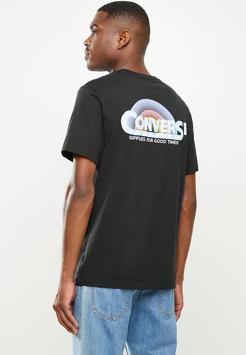 Converse - Golden hour graphic tee - black