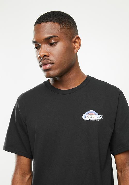 Converse - Golden hour graphic tee - black