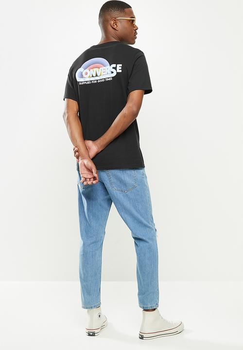 Converse - Golden hour graphic tee - black