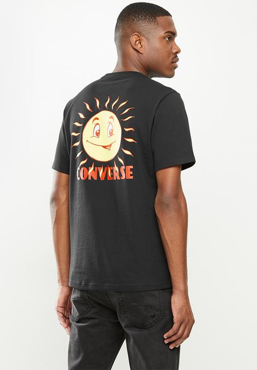 Converse - Converse sun baked graphic tee - black