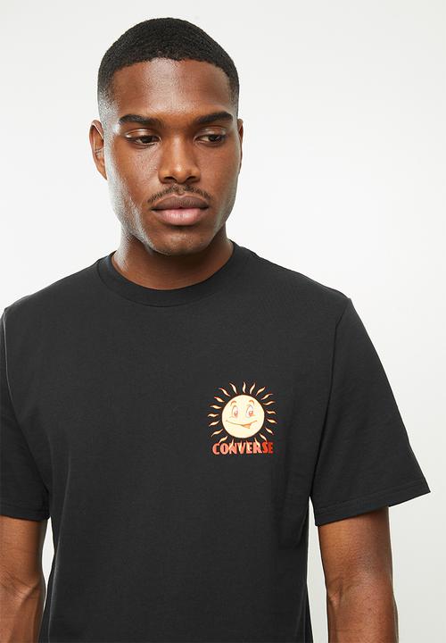 Converse - Converse sun baked graphic tee - black