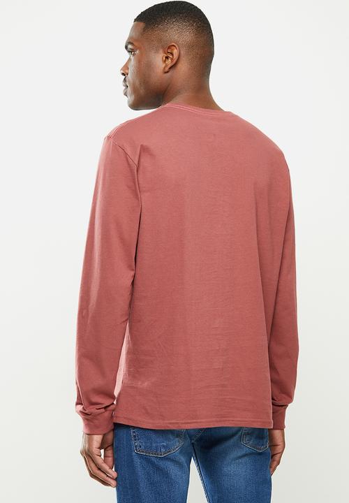 Element - Plain sail long sleeve tee - rust 