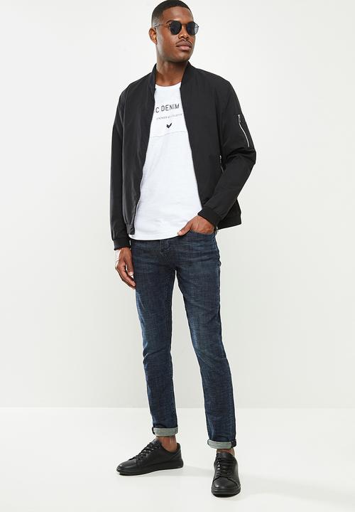 S.P.C.C - Ruben scooped hem tee - white 