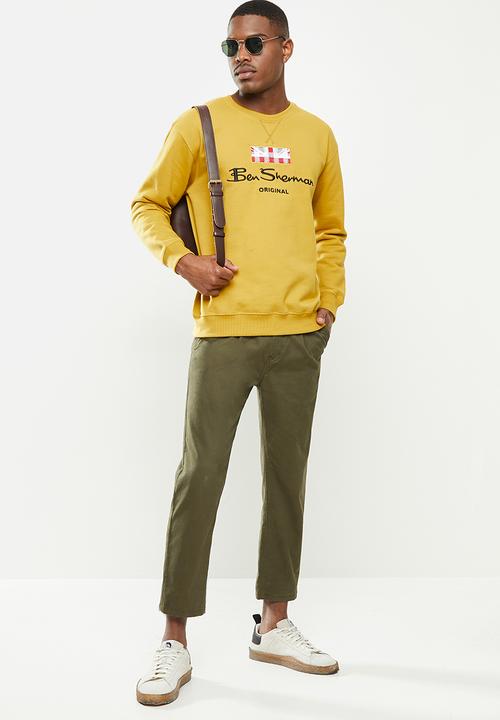 Ben Sherman - Original sweat top - dijon