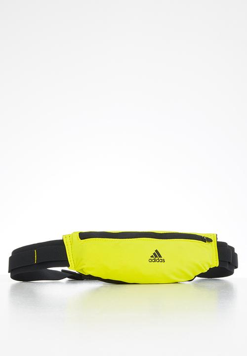 adidas Performance - Run belt - black & yellow