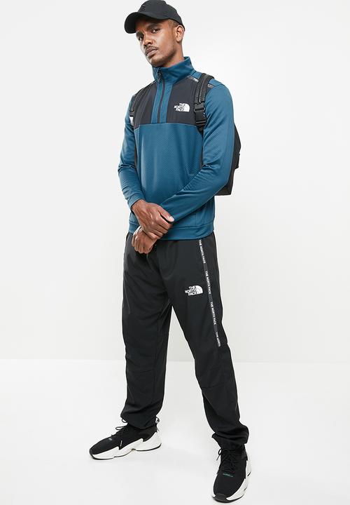 The North Face - Ma 1/2 zip - blue & black 