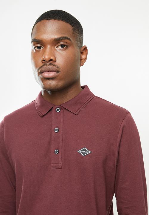 Replay - Replay long sleep golfer - burgundy