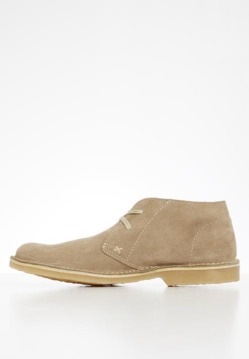 Grasshoppers - Hudson suede - taupe