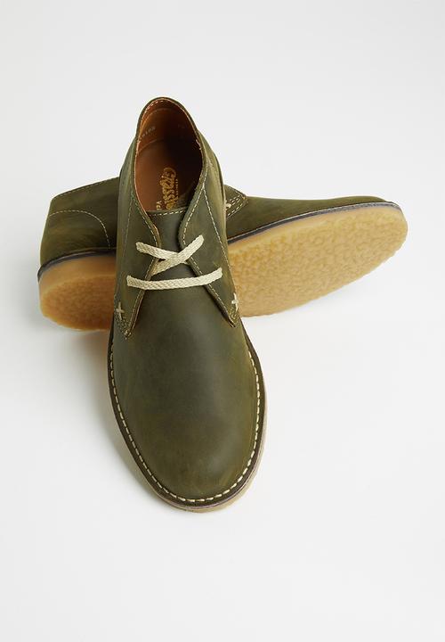 Grasshoppers - Hudson leather sandiego - olive