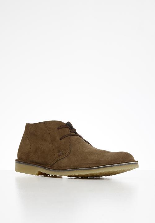 Grasshoppers - Hudson suede - dark brown