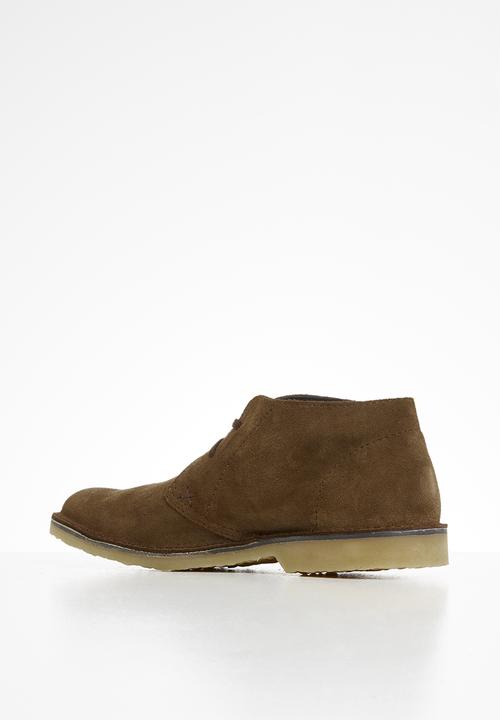 Grasshoppers - Hudson suede - dark brown