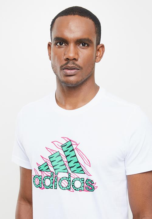 adidas Performance - Jngl lg t-shirt - white