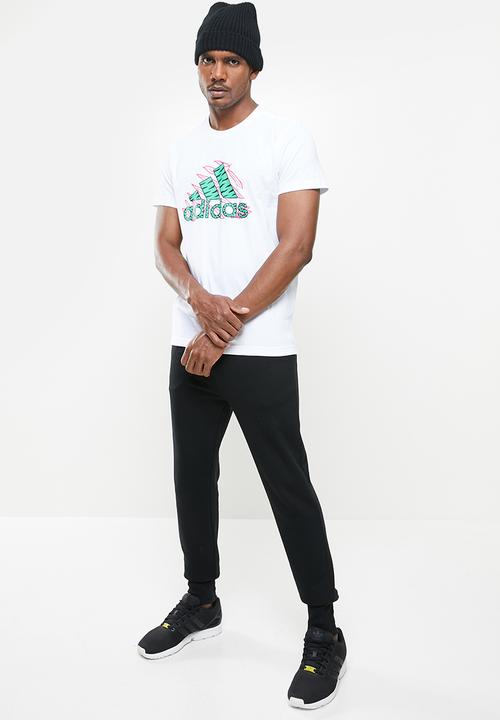 adidas Performance - Jngl lg t-shirt - white