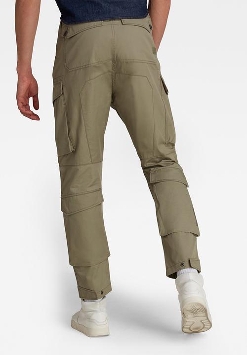 G-STAR - Jungle relaxed tapered cargo - shamrock