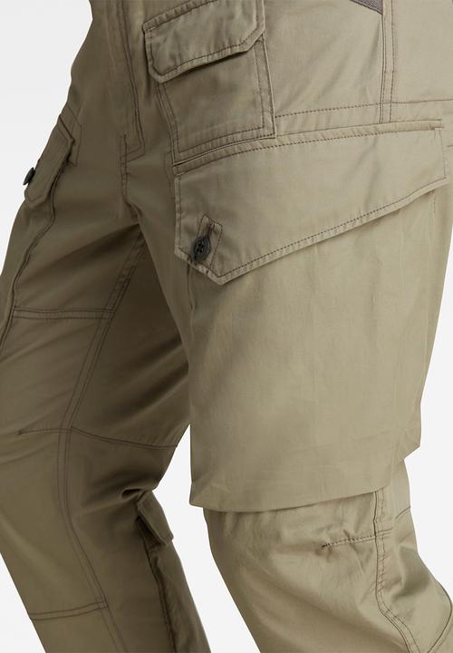 G-STAR - Jungle relaxed tapered cargo - shamrock