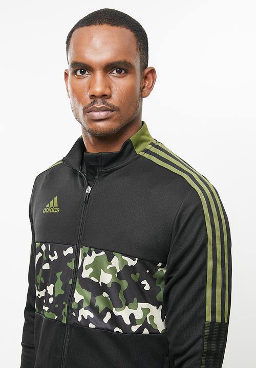 adidas Performance - Tiro aop tracksuit jacket - black