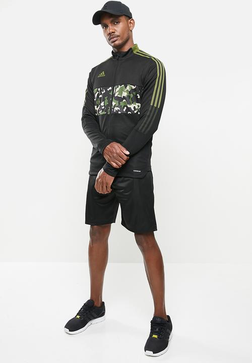 adidas Performance - Tiro aop tracksuit jacket - black