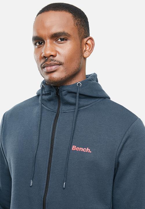 Bench - Marx zip fleece - navy