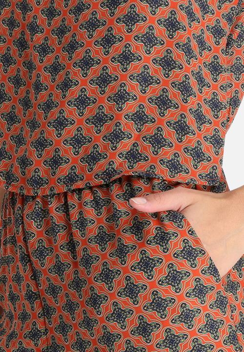 Glamorous - Tile Print Jumpsuit
