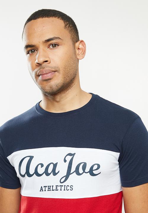 Aca Joe - Aca joe colour block T-shirt - multi 