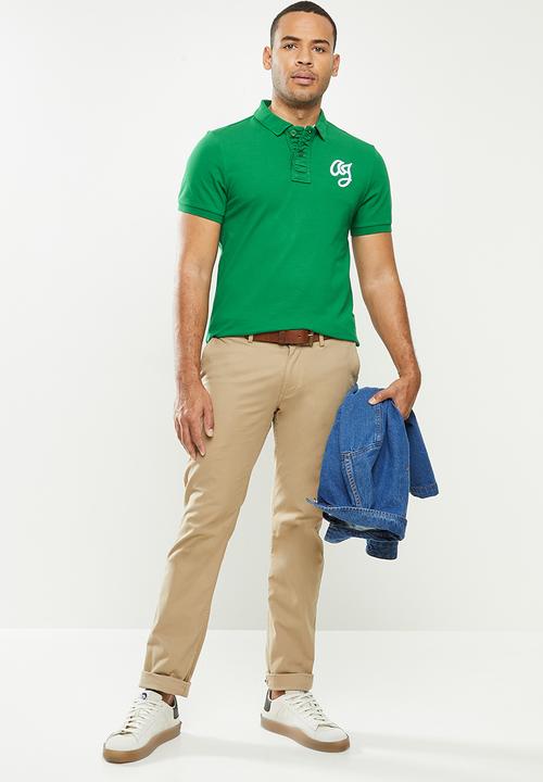 Aca Joe - Aca joe big aj logo golfer - green