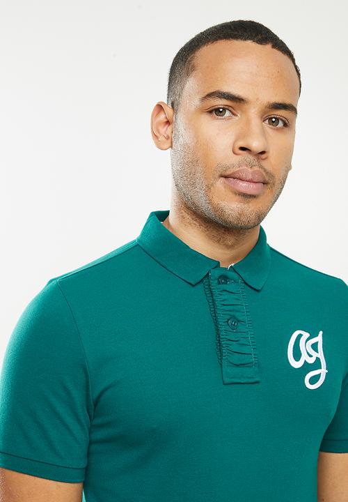 Aca Joe - Aca joe big aj logo golfer - teal