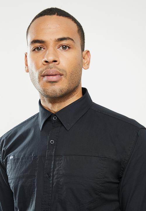 Aca Joe - Aca joe long sleeve shirts - navy