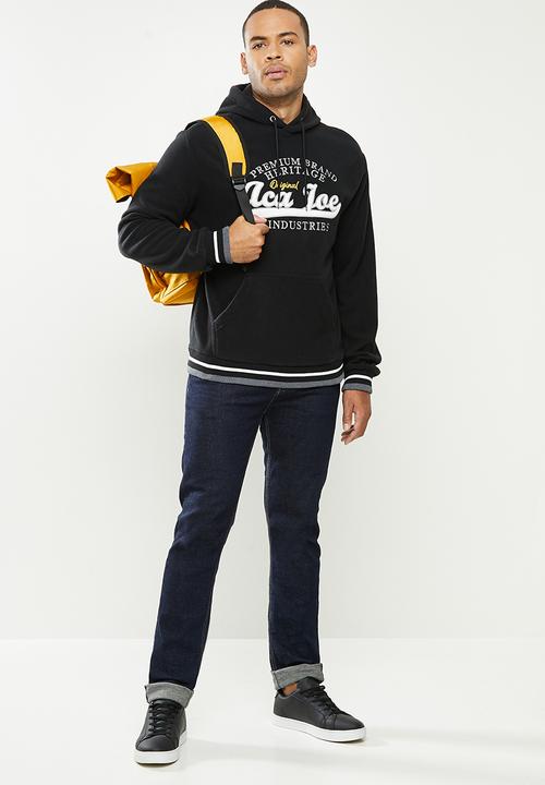 Aca Joe - Aca joe polar fleece hoody - charcoal