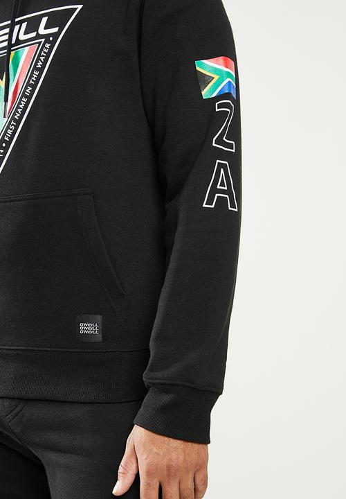 O'Neill - Triangle lock up pullover hoodie - black