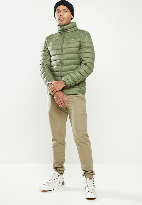 Aca Joe - Aca joe zip thru jacket - puffer - khaki