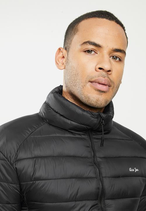 Aca Joe - Aca joe zip thru jacket - puffer - black
