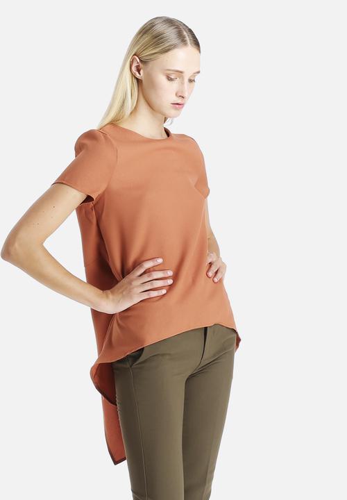 Glamorous - Open Shell Top With Split Back