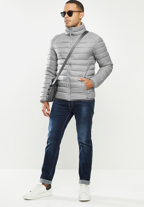 Aca Joe - Aca joe zip thru jacket - puffer - grey