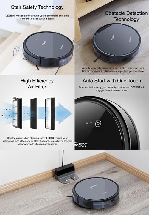 Ecovacs - Deebot 601 - black