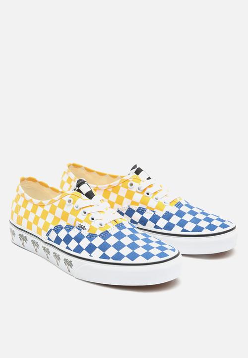 Vans - UA authentic - (sidewall) palm tree/checkerboard