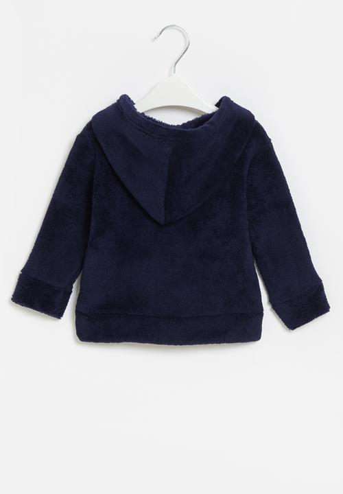Pop Candy - Baby boys pullover hoodie - navy