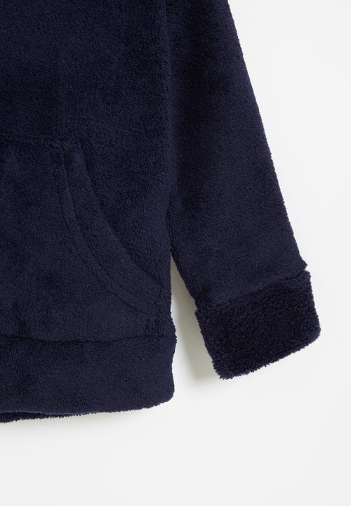 Pop Candy - Baby boys pullover hoodie - navy