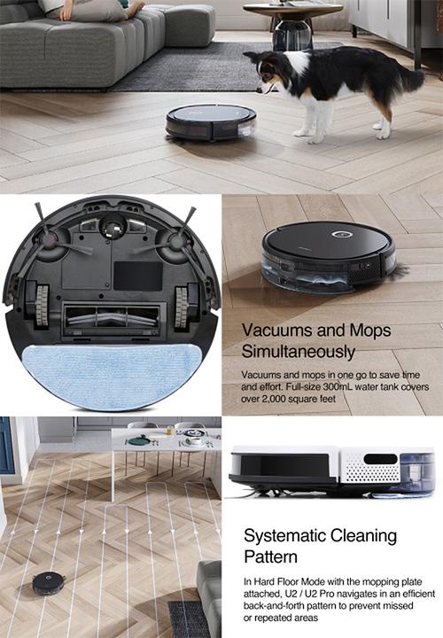 Ecovacs - Deebot ozmo u2 - white