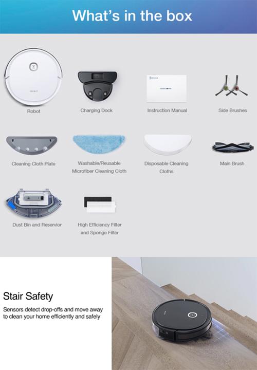 Ecovacs - Deebot ozmo u2 - white