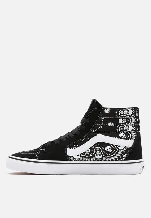 Vans - UA sk8-hi - (bandana) black & true white