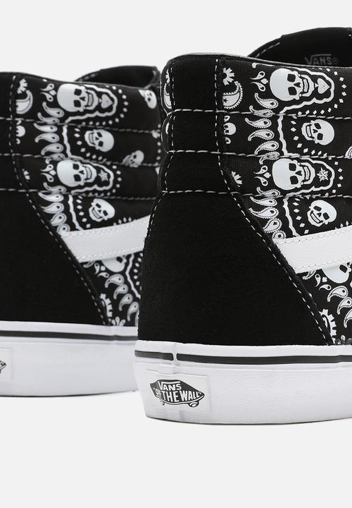 Vans - UA sk8-hi - (bandana) black & true white